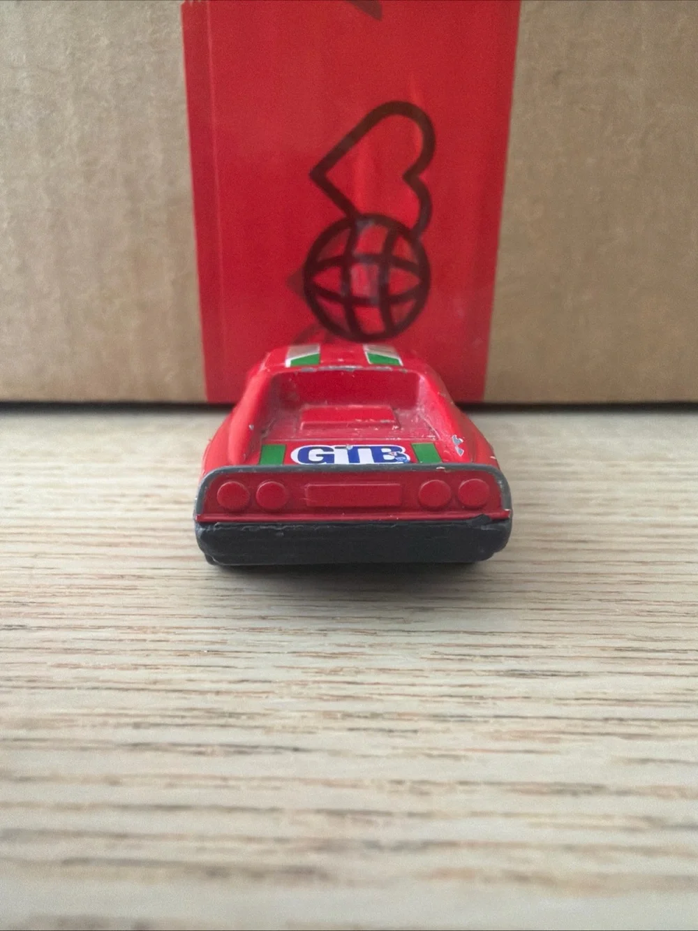 Yatming Ferrari 328 GTB Red #802 1/64 Scale Diecast 328 GTB